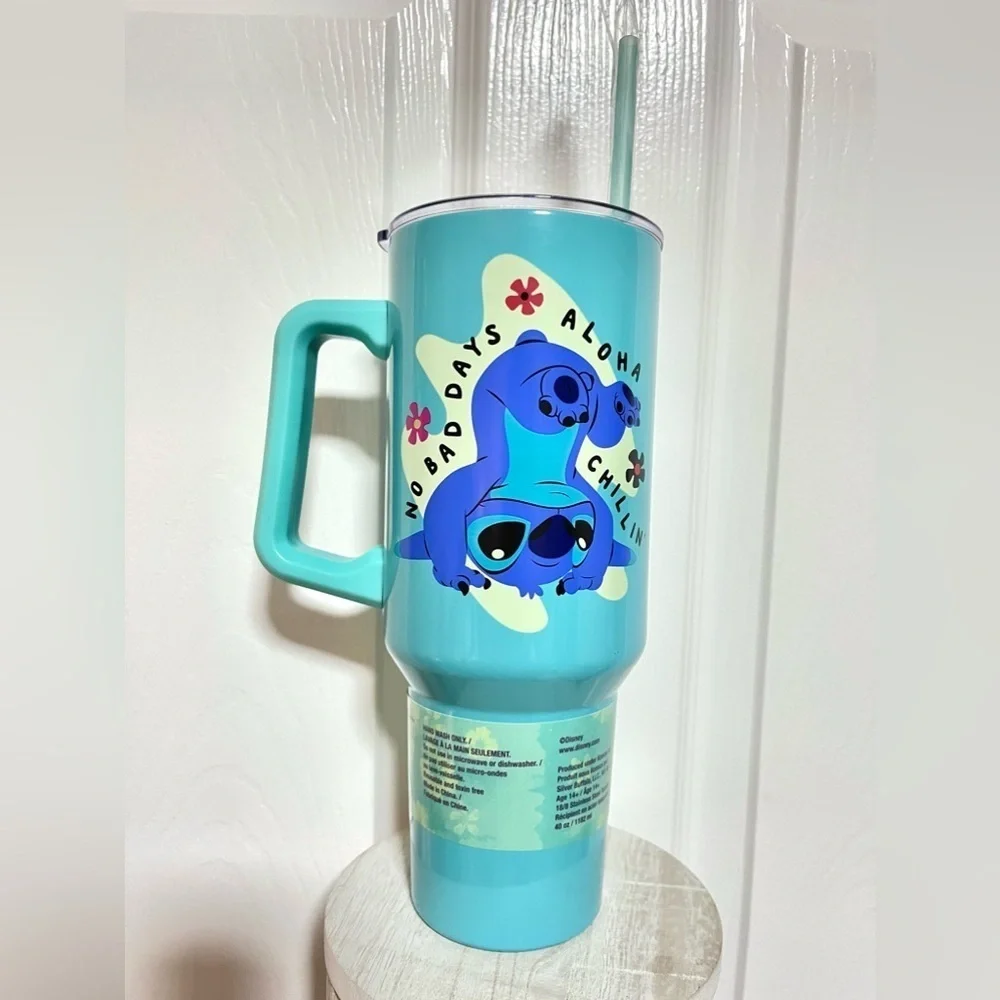 Disney | Stitch Stainless Steel Tumbler | 40oz For Hot & Cold